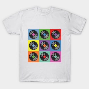 Vinyl music pop art T-Shirt